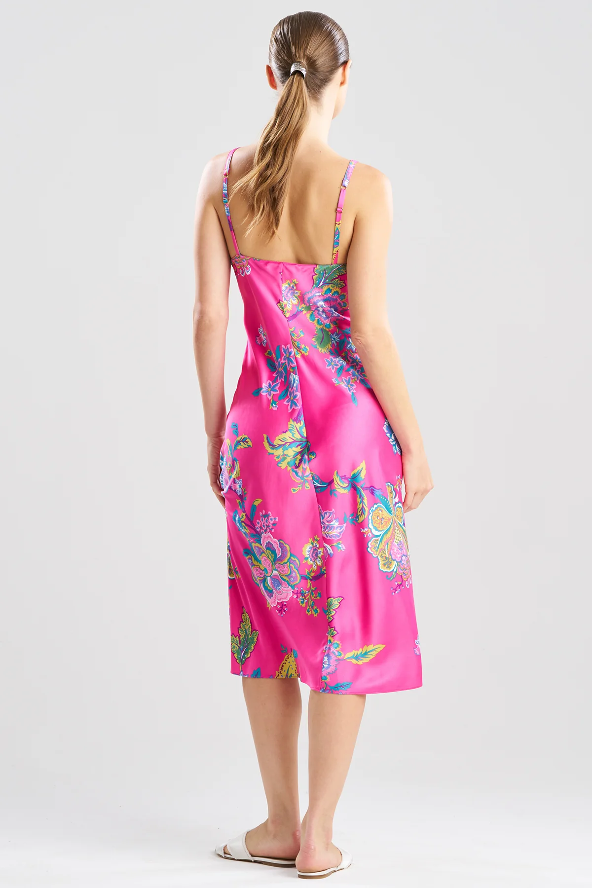 Festival Satin Slip Dress - Image 2
