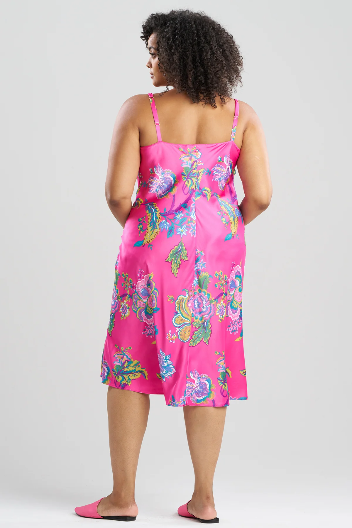 Festival Satin Slip Dress - Image 8