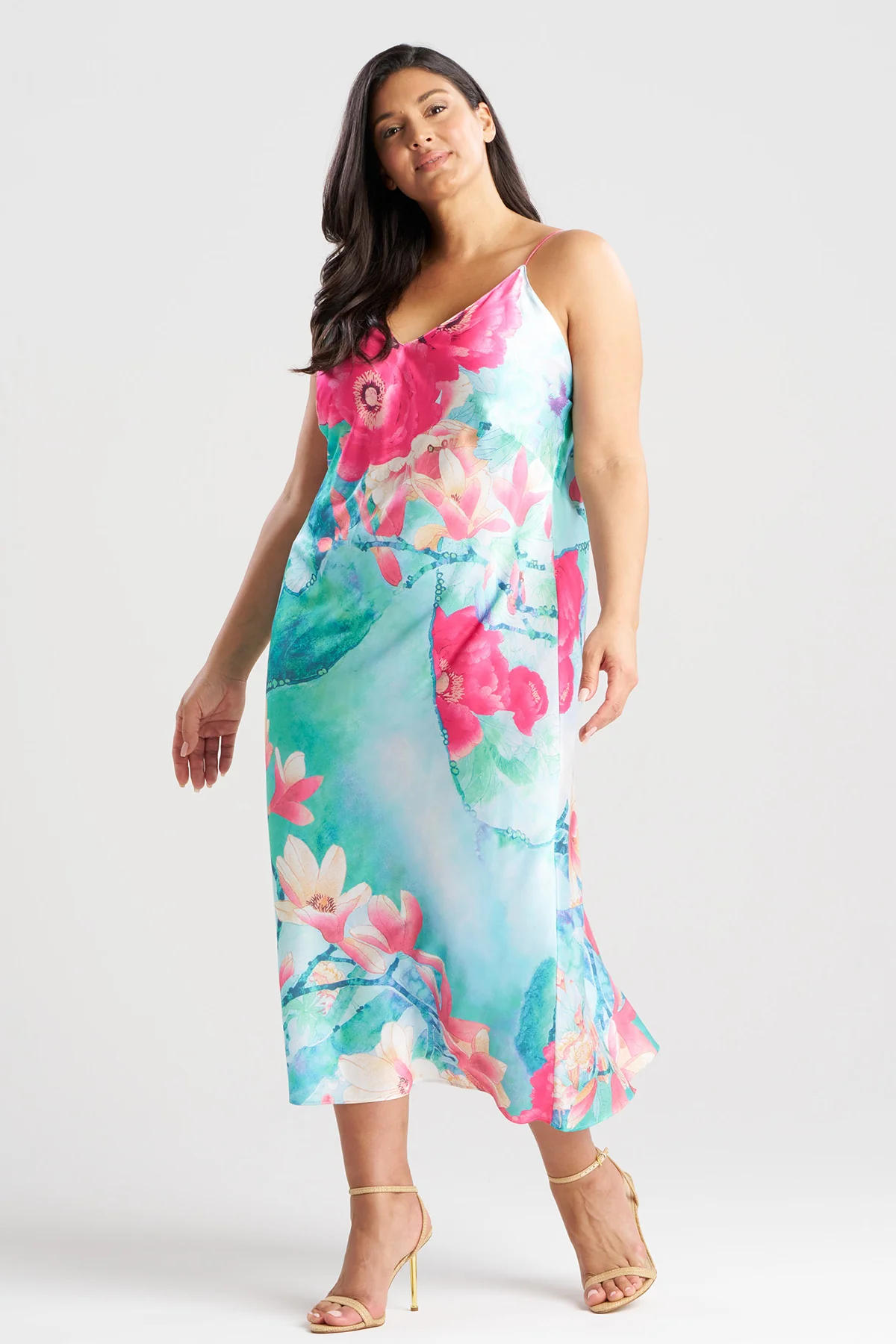 Floral Garden Slip Dress - Image 4