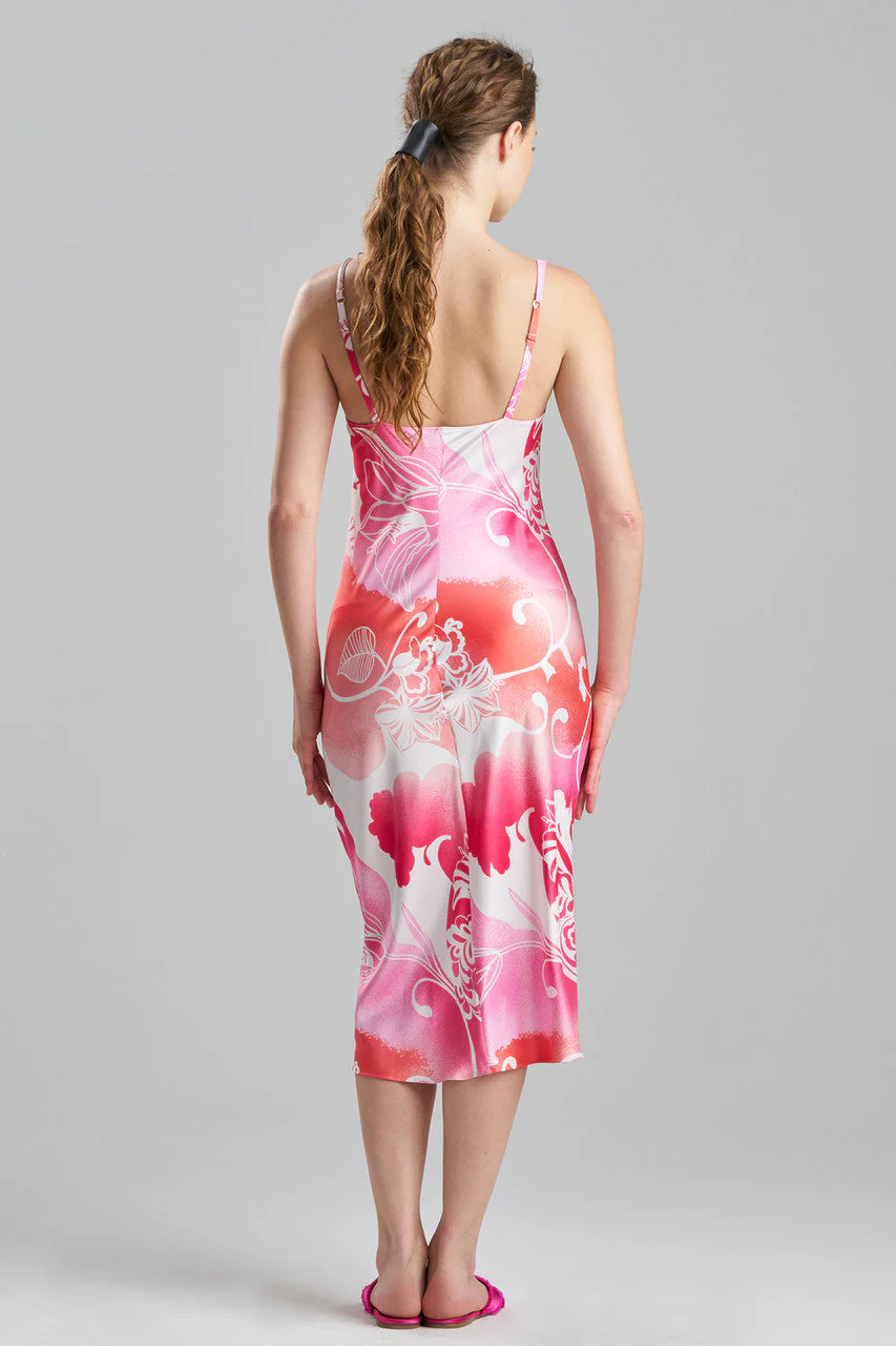 Floral Nouveau Slip Dress - Image 2