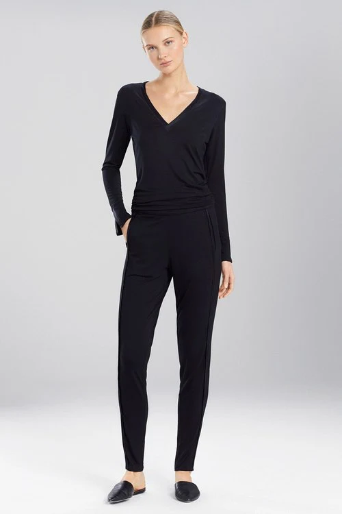 Fuji Pants With Silk Trim - Image 7