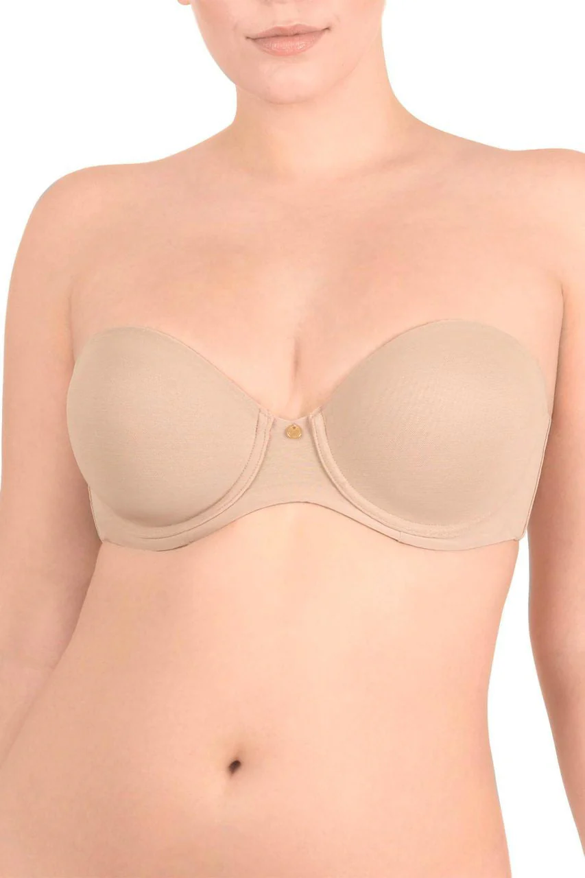 Full Figure Contour Strapless Bra - Image 3