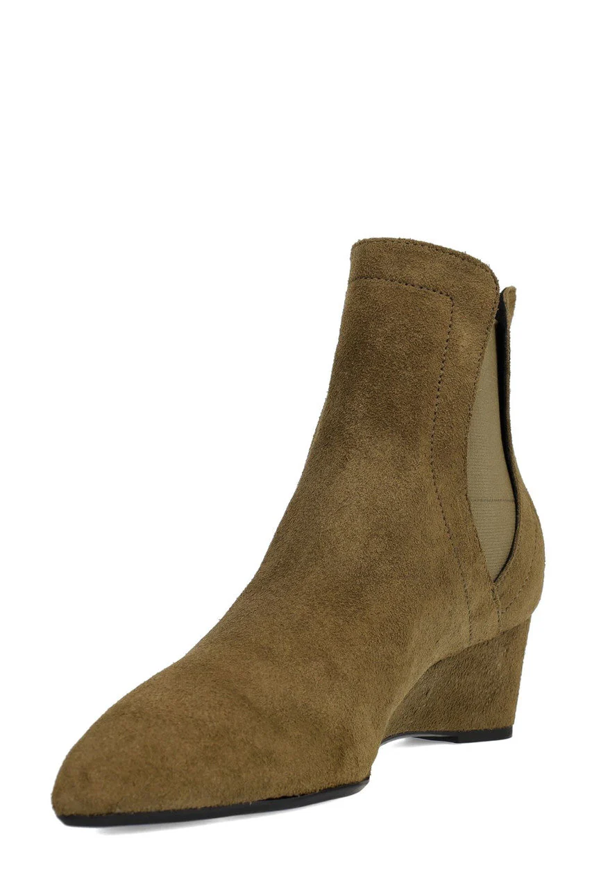 Gaisha-Su Suede Wedge Bootie - Image 6