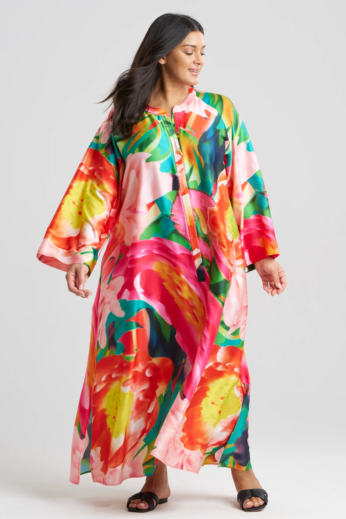 Garbo Zip Caftan