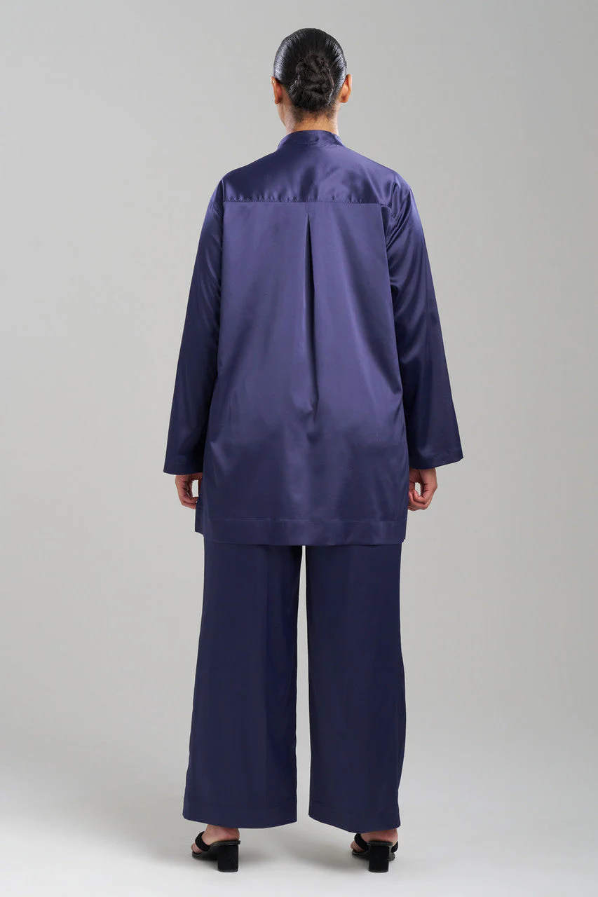 Glamour Mandarin Tunic Sleepshirt - Image 4