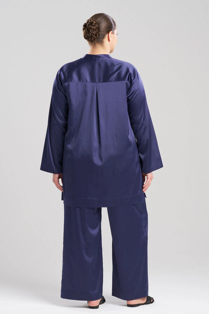Glamour Mandarin Tunic Sleepshirt - Image 6
