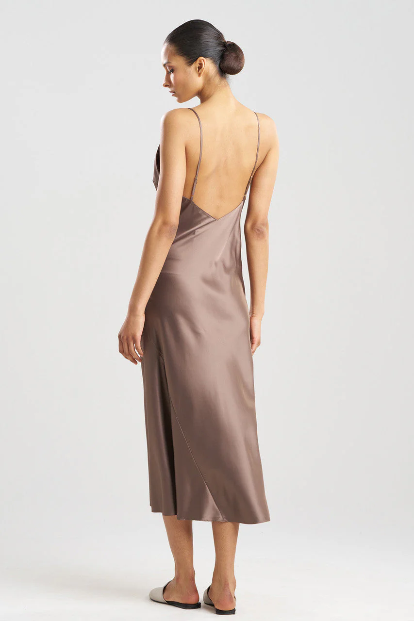 Glamour V-Neck Slip Dress - Image 2
