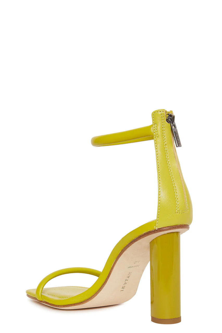 Glow Nappa Leather Block Heel Sandal - Image 4