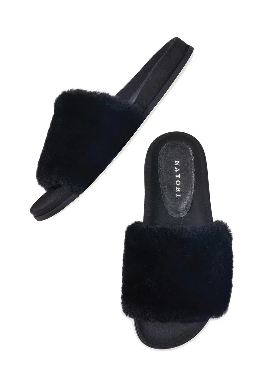 Habit Genuine Shearling Slide - Image 2