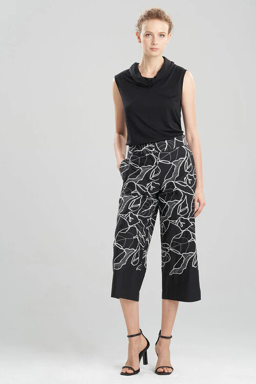 Hana Cotton Poplin Embroidered Pants - Image 9