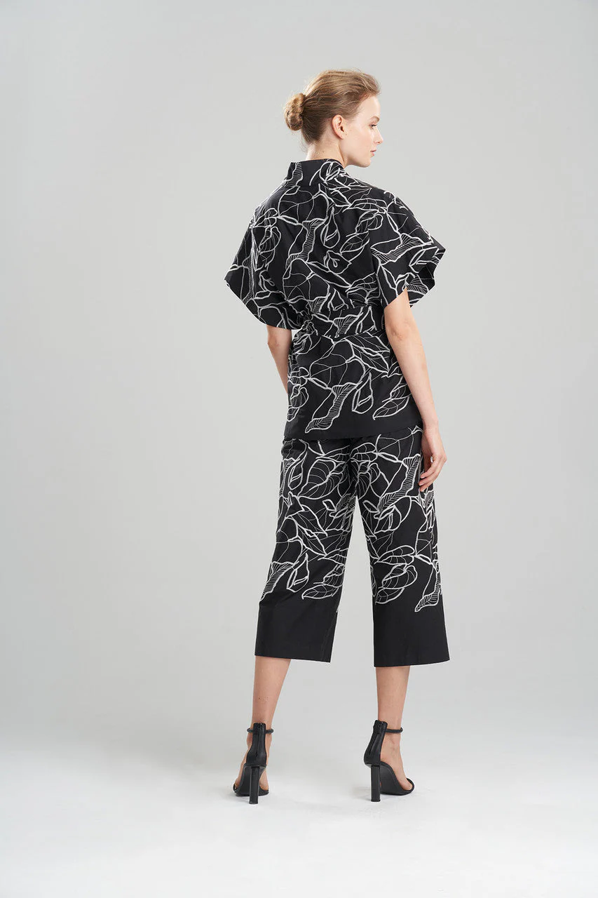 Hana Cotton Poplin Embroidered Topper - Image 3