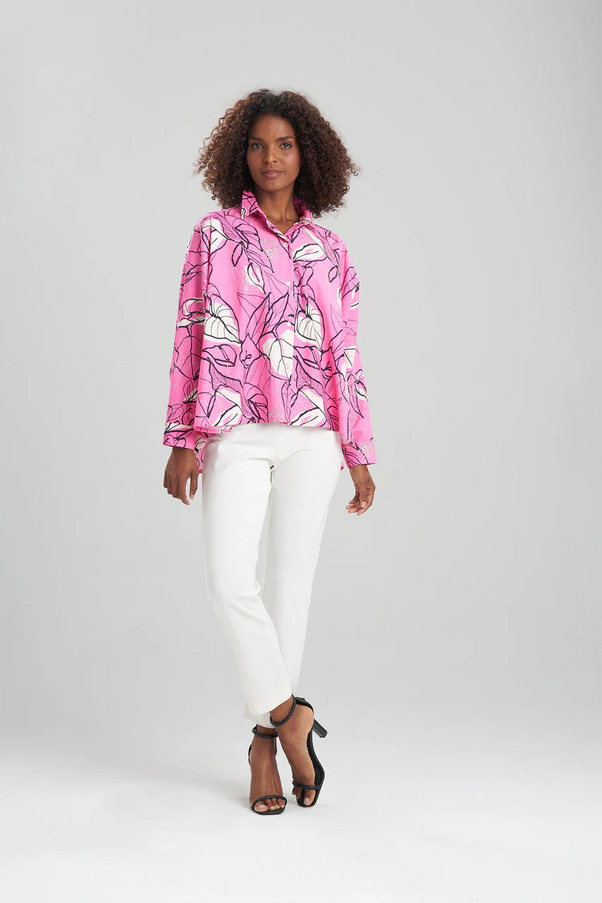 Hana Cotton Poplin Shirt - Image 3