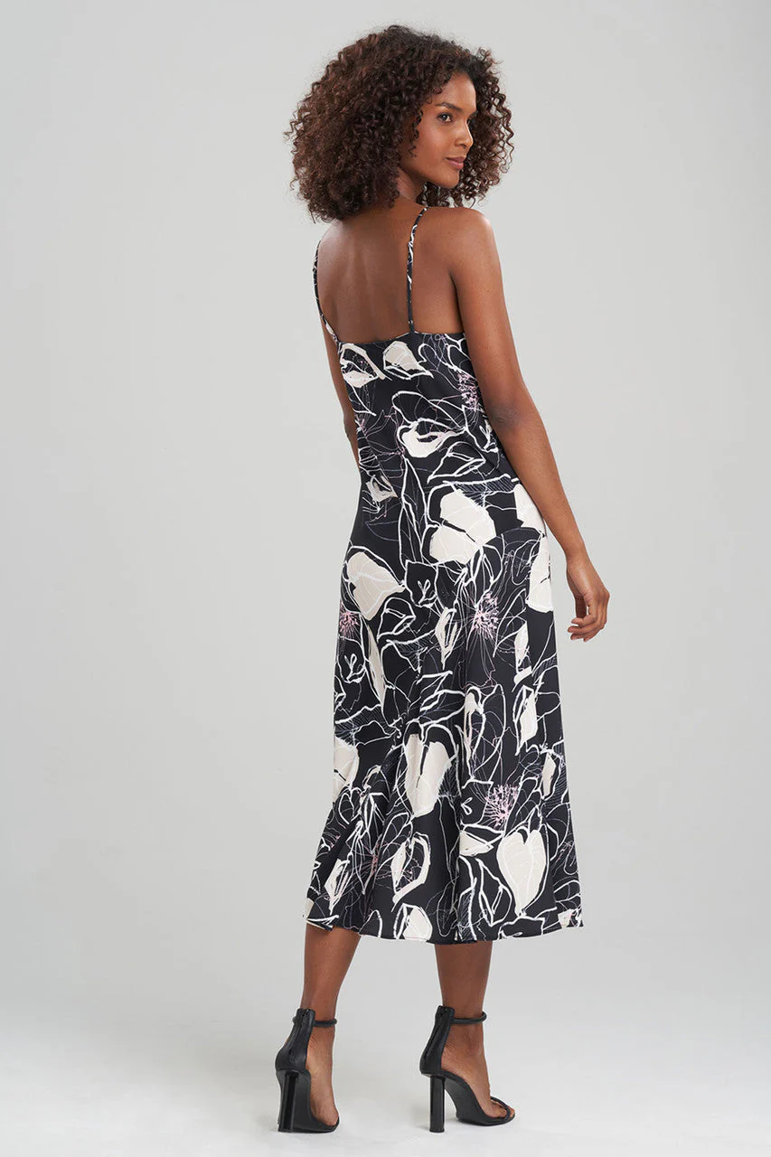 Hana Fluid Crepe Slip Dress - Image 5
