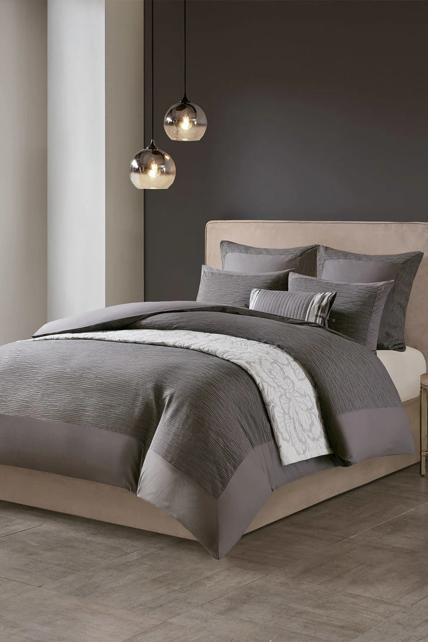 Hanae Gray Euro Sham - Image 3