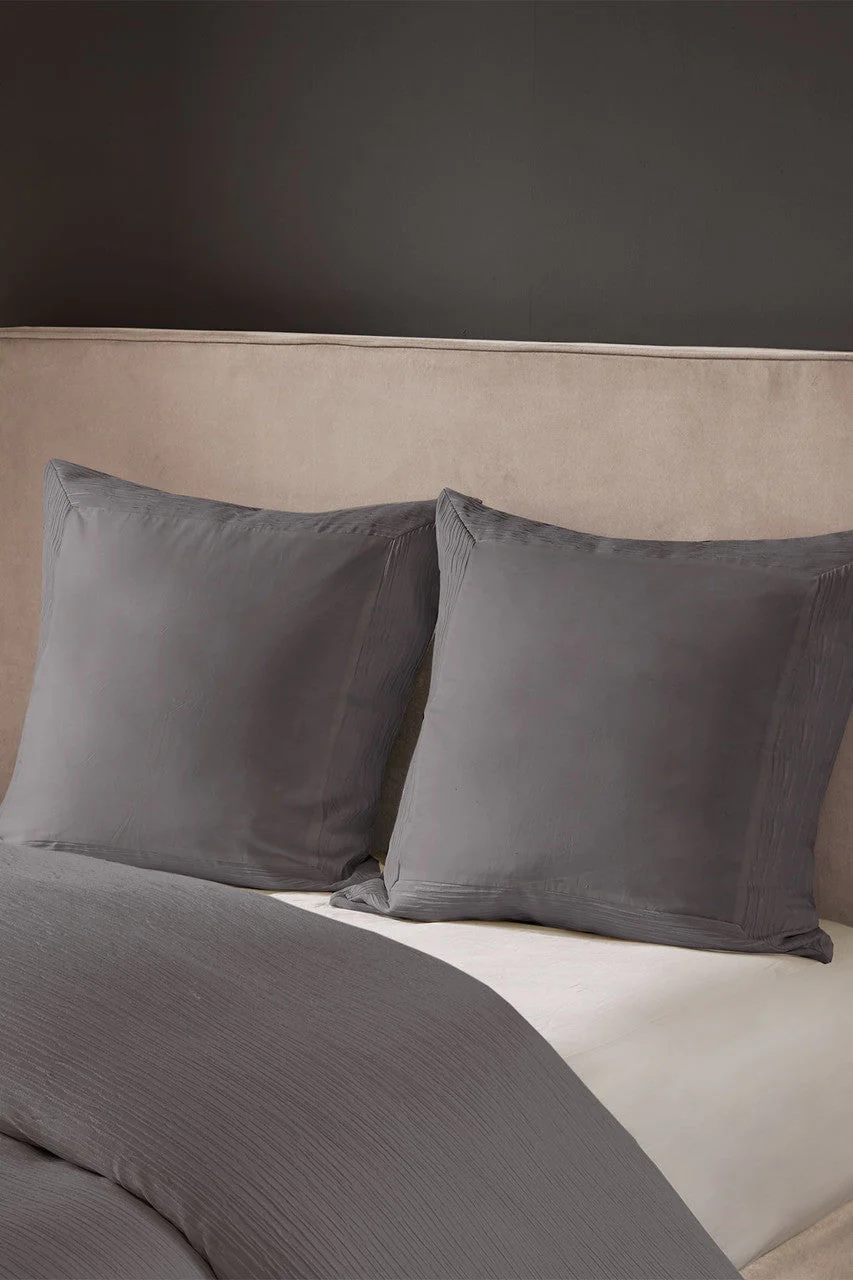 Hanae Gray Euro Sham - Image 4