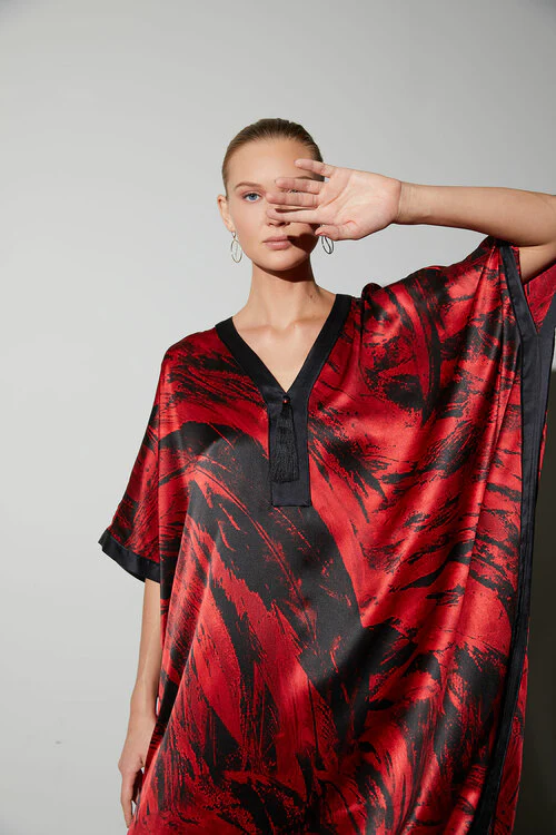 Haori Silk Caftan - Image 11