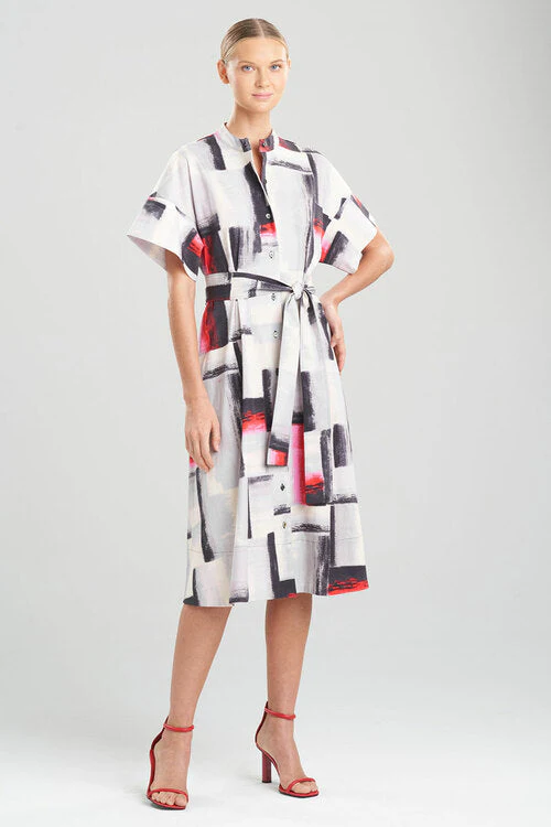 Haru Cotton Poplin Dress - Image 9