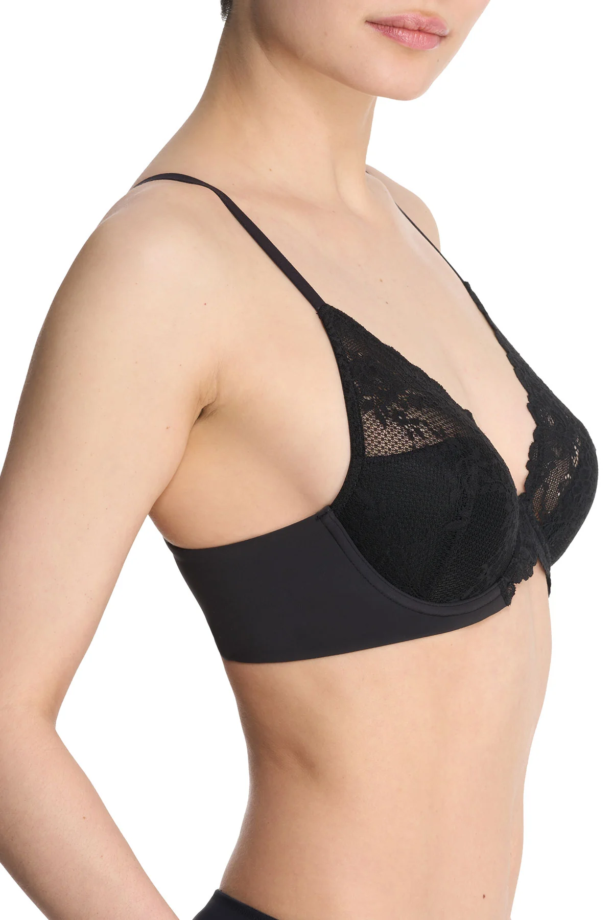 Heavenly Convertible Comfort Lace Contour Underwire Bra - Image 3