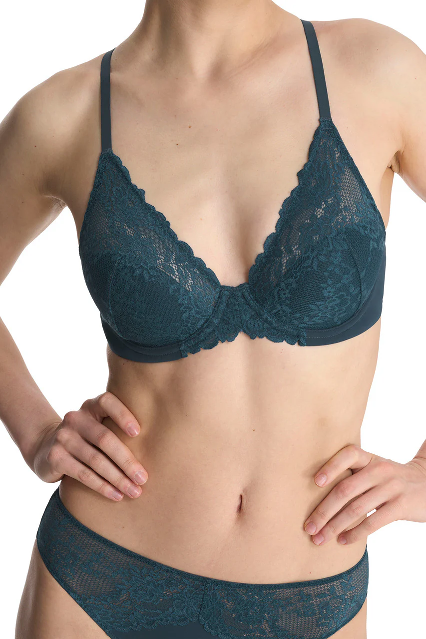 Heavenly Convertible Comfort Lace Contour Underwire Bra - Image 3