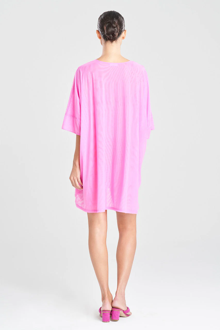 Heleneca Mesh Wedge Short Caftan - Image 2