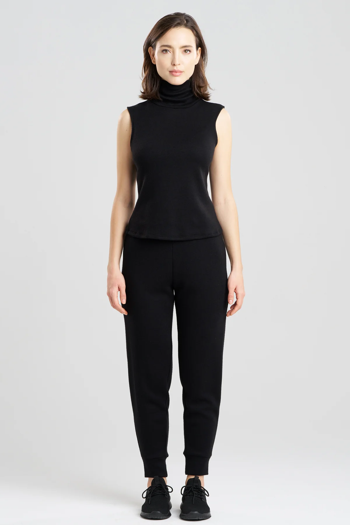 Himalaya Sweater Knit Mock Neck Top - Image 2