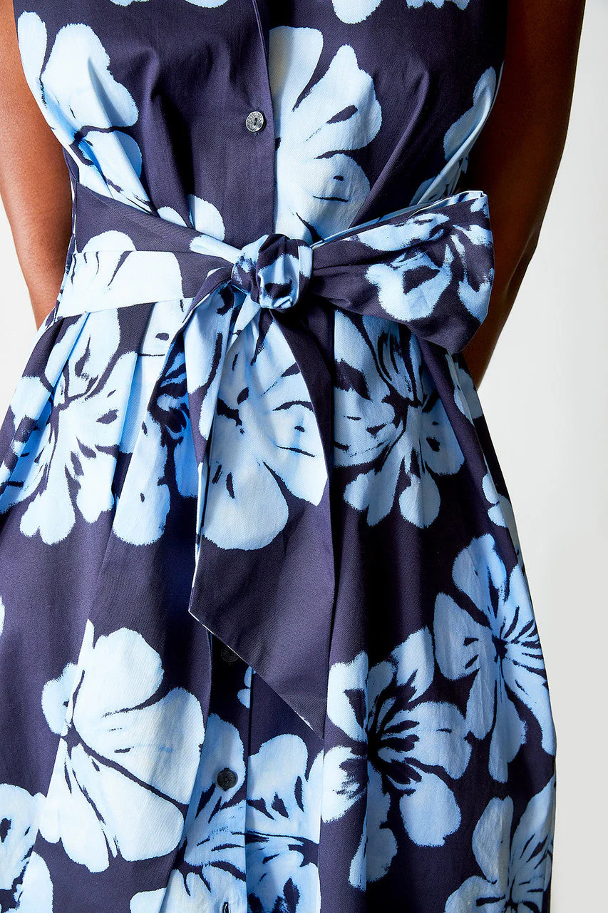Hoshi Poplin Halter Shirtdress - Image 6