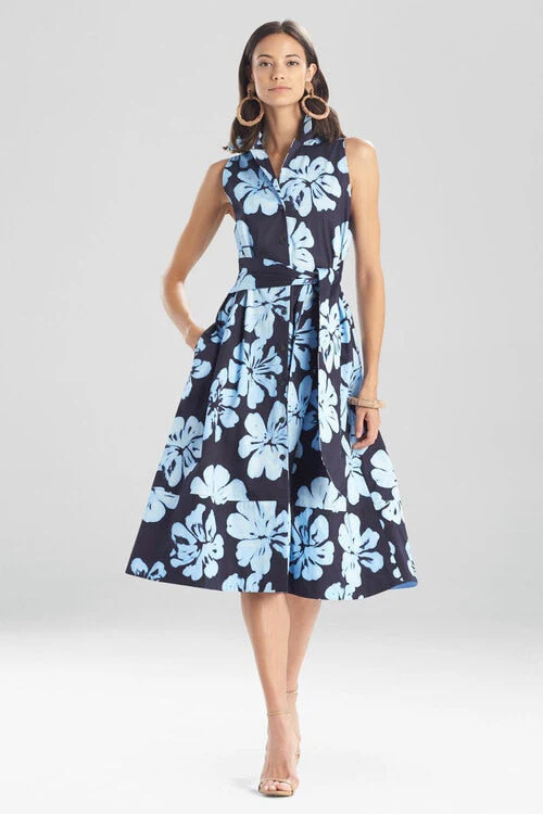 Hoshi Poplin Halter Shirtdress - Image 7
