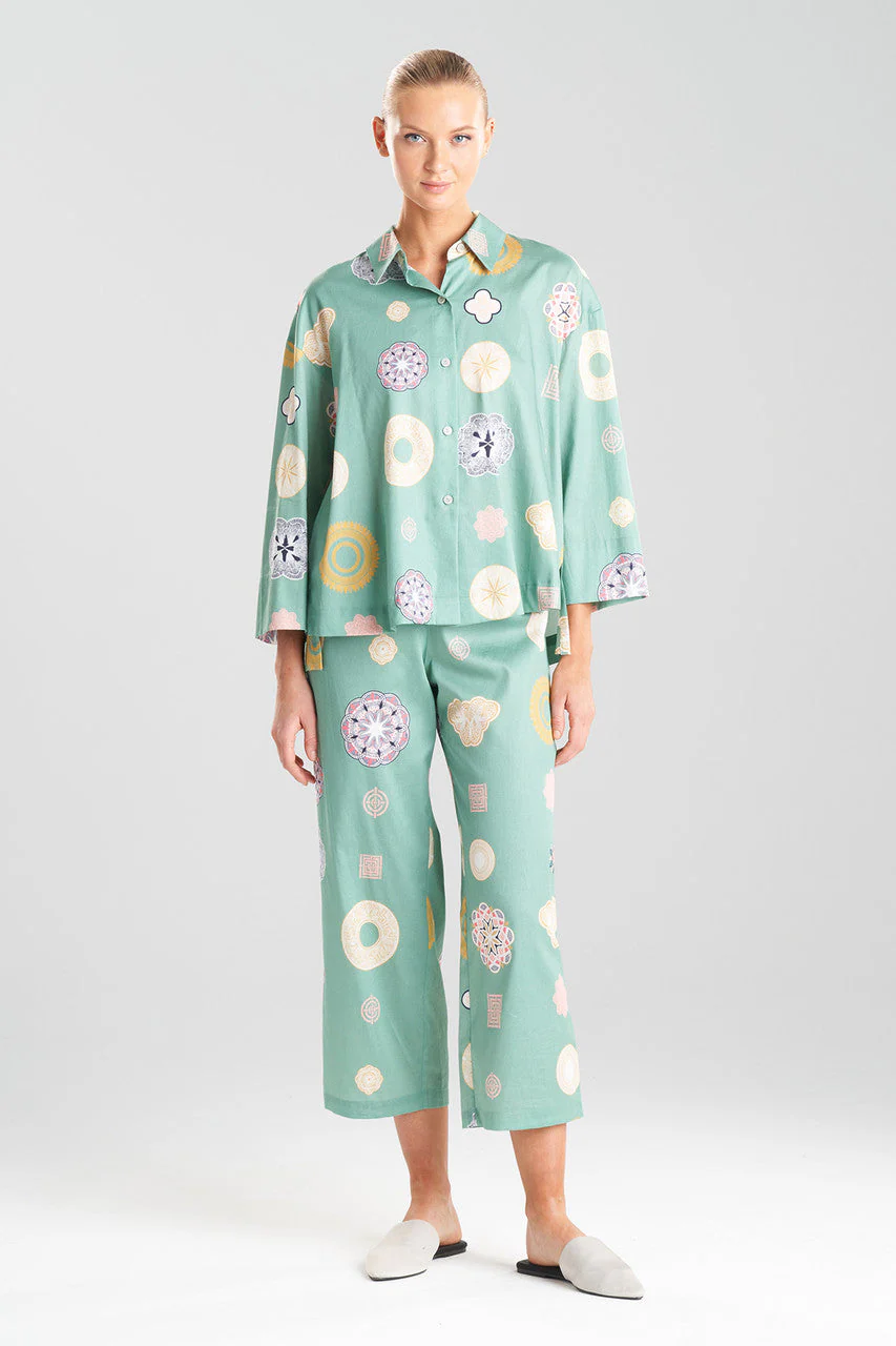 Ikagai Printed Cotton Sateen PJ - Image 2