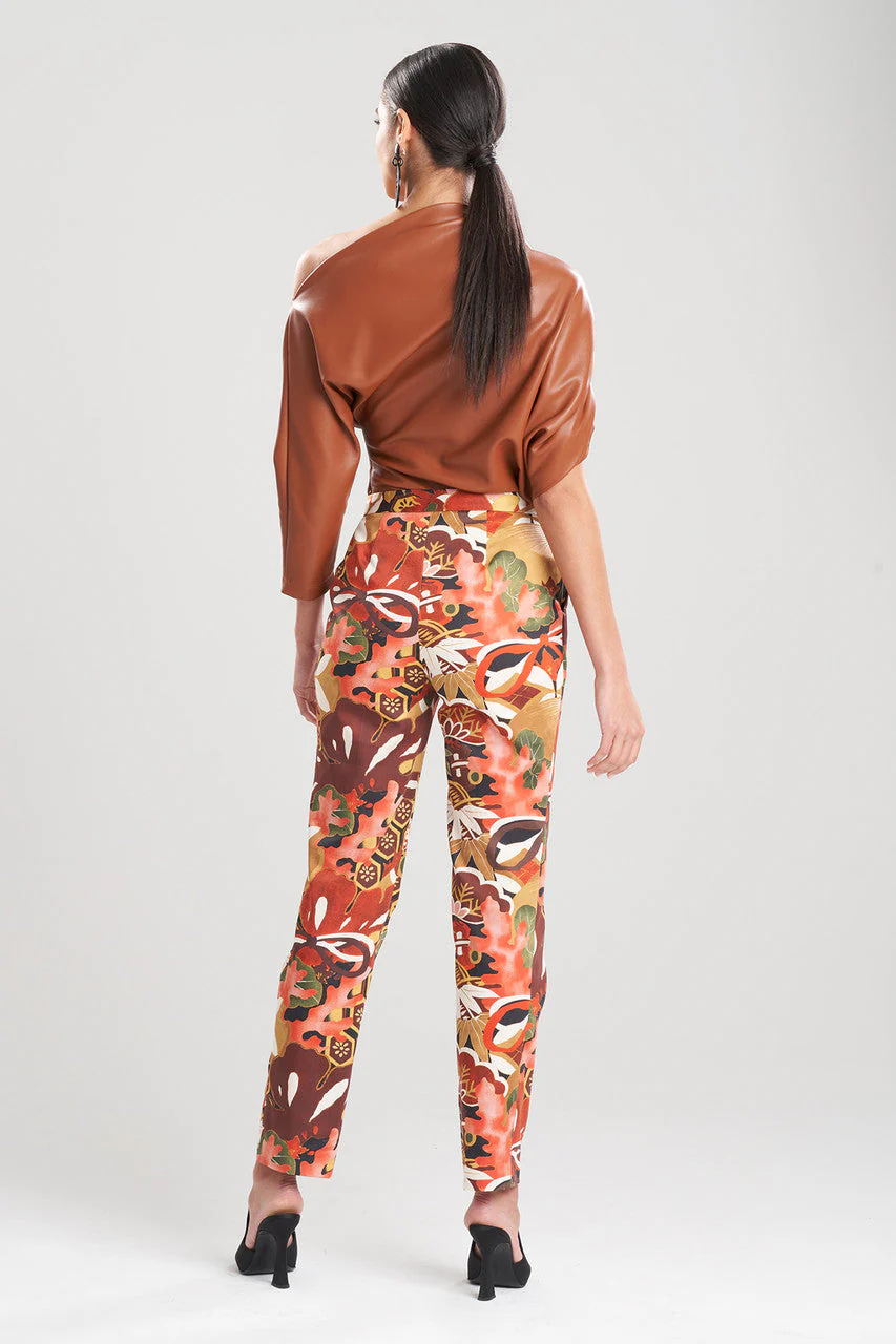 Ikebana Printed Cotton Sateen Pants - Image 3