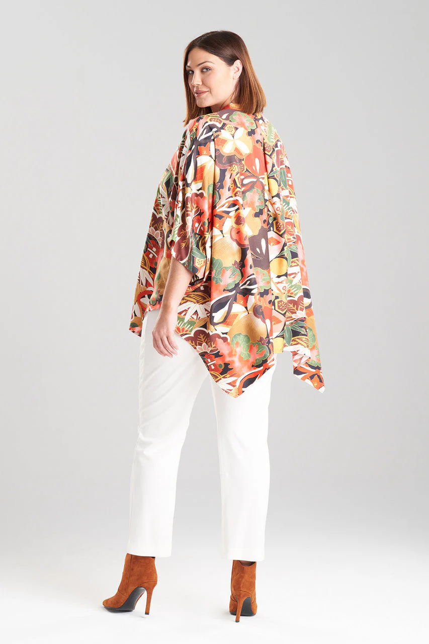 Ikebana Printed Cotton Silk Shirt - Image 6