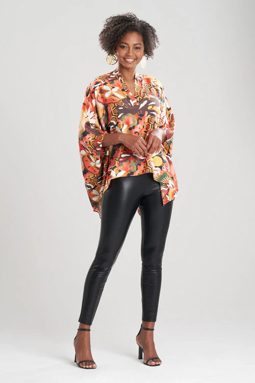 Ikebana Printed Cotton Silk Shirt - Image 7