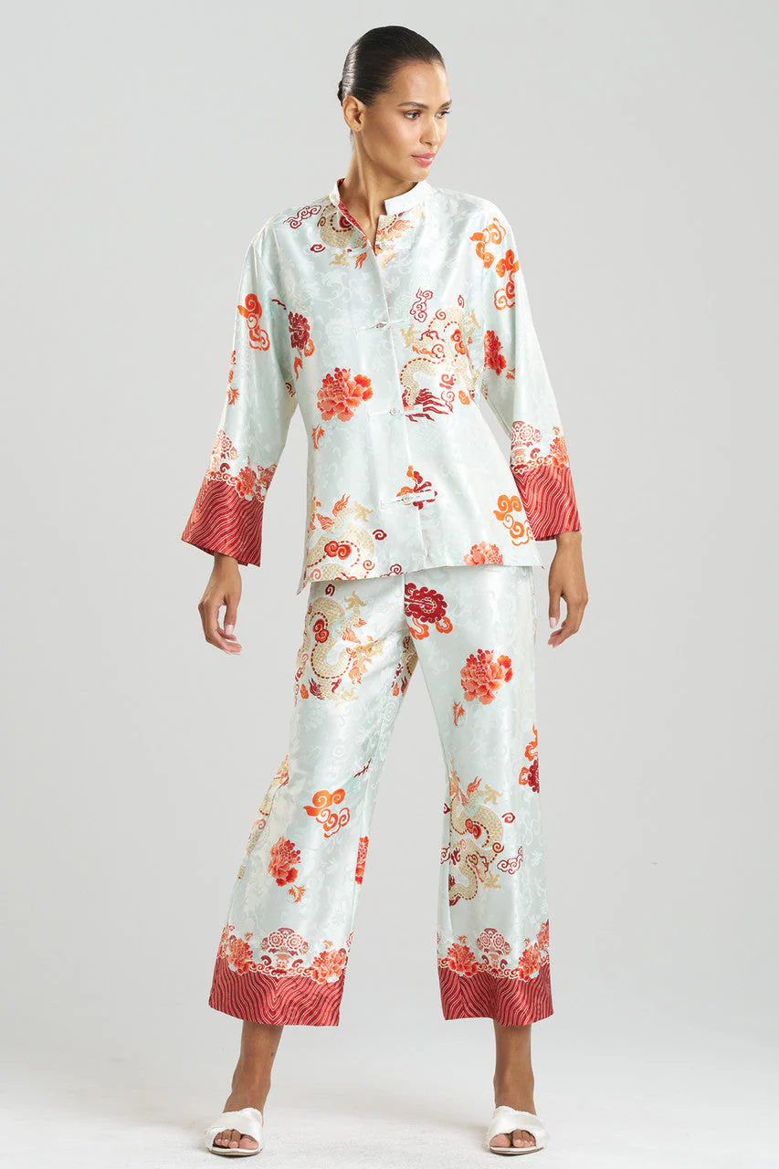 Imperial Dragon Jacquard Mandarin PJ