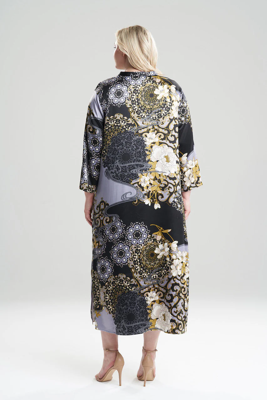 Imperial Lotus Zip Caftan - Image 3