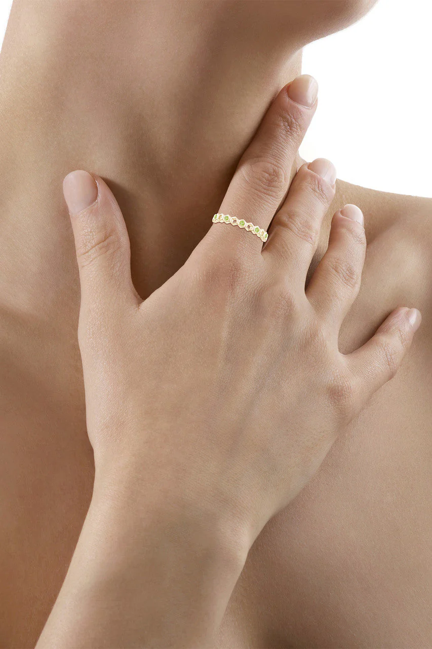 Indochine Alternate Gemstone Ring - Image 6