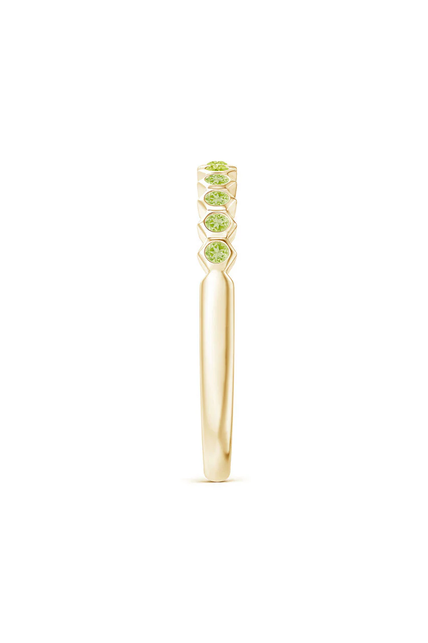 Indochine Bezel-Set Gemstone Ring - Image 2
