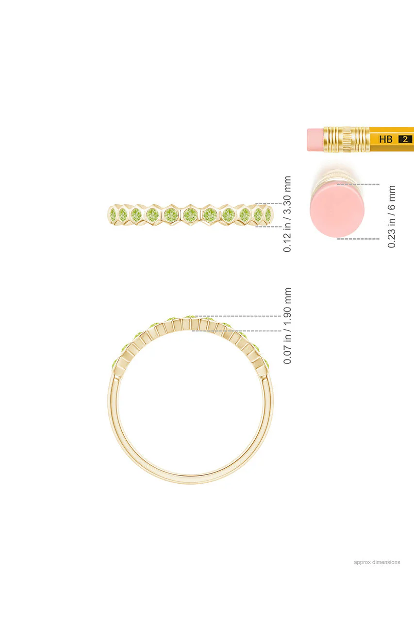 Indochine Bezel-Set Gemstone Ring - Image 5
