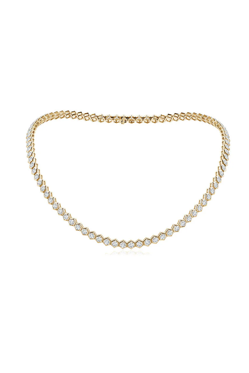 Indochine Diamond Tennis Necklace - Image 3