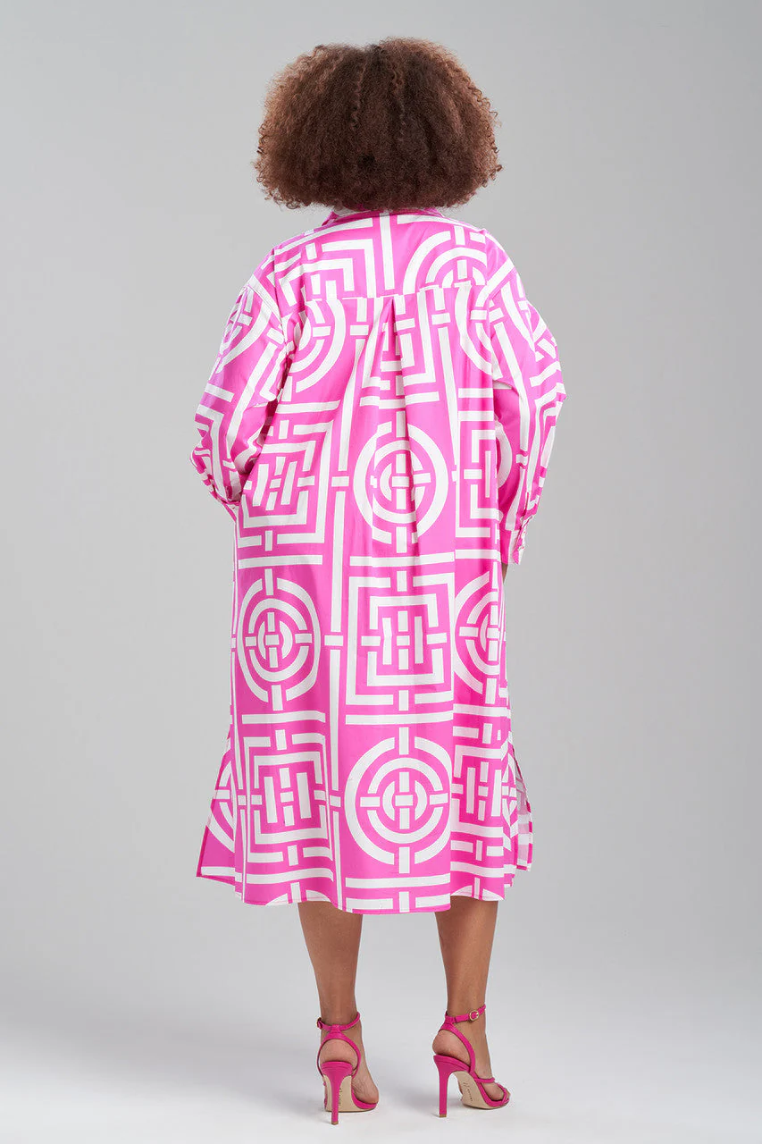 Infinity Cotton Poplin Dress - Image 5
