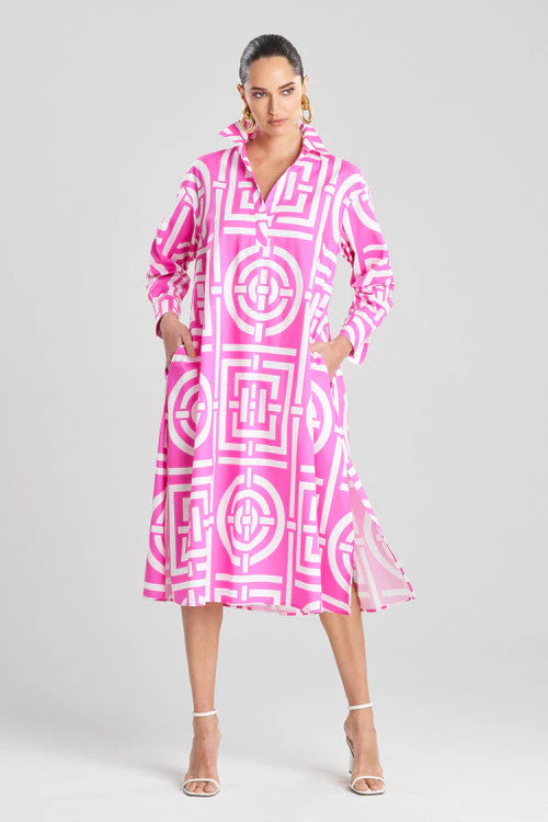 Infinity Cotton Poplin Dress - Image 9