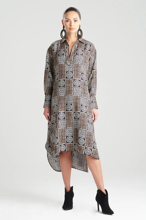 Infinity Cotton Silk Shirtdress - Image 6