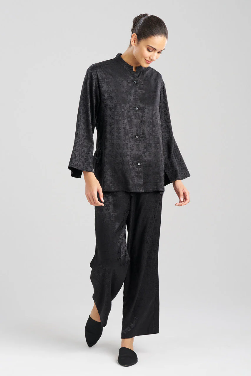 Infinity Jacquard Mandarin PJ - Image 3