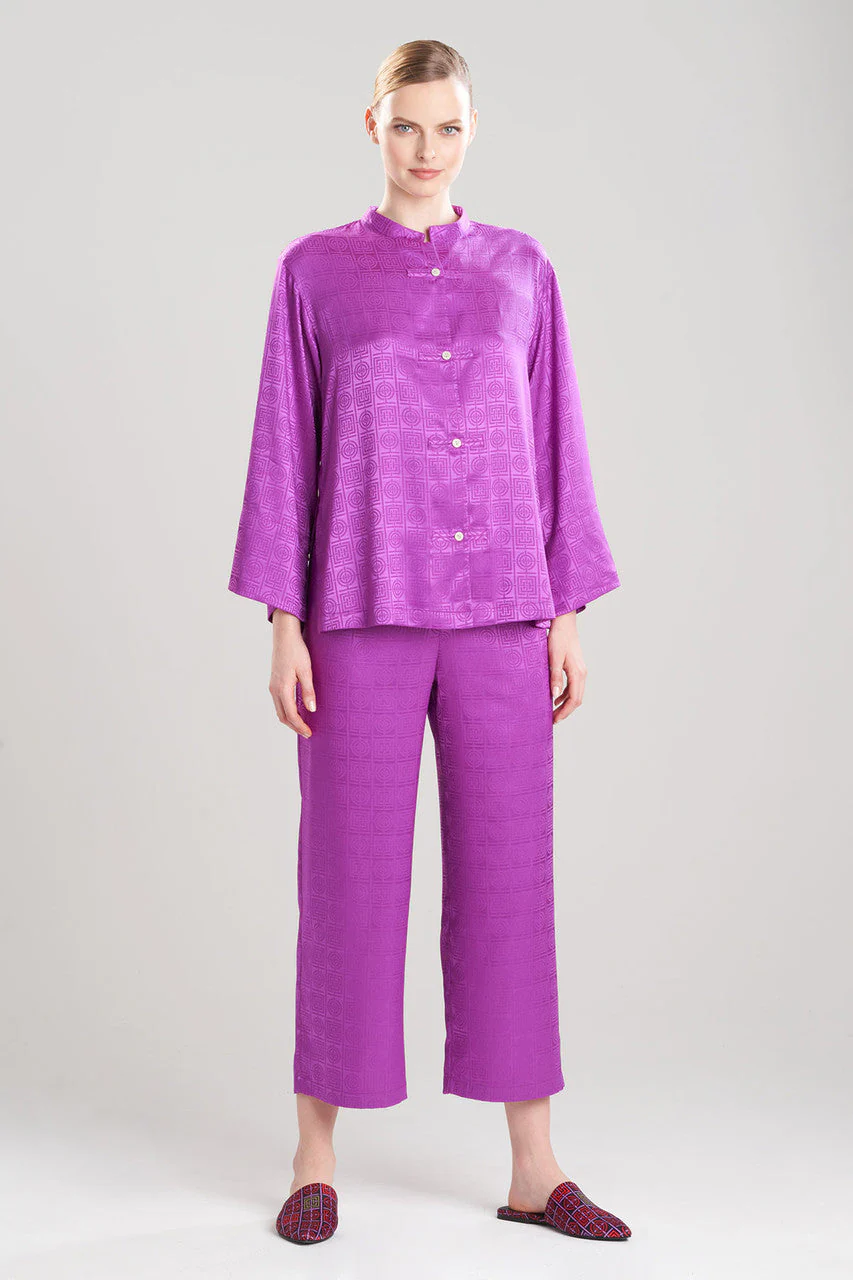 Infinity Jacquard Mandarin PJ - Image 2