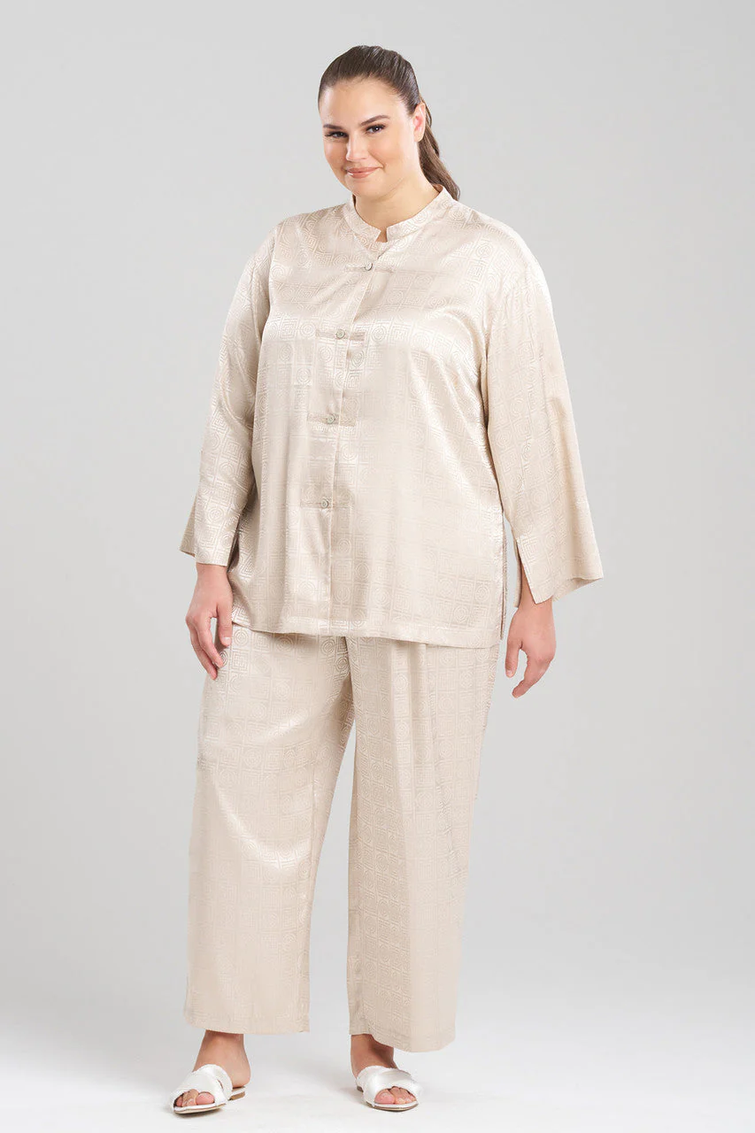 Infinity Jacquard Mandarin PJ - Image 3
