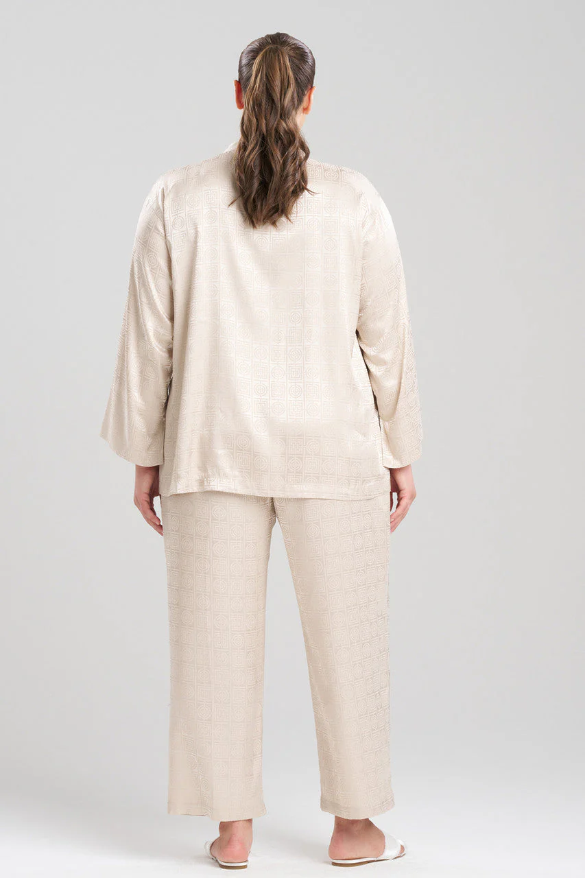 Infinity Jacquard Mandarin PJ - Image 4