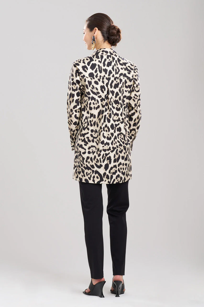 Jaguar Cotton Poplin Embroidered Barong Shirt - Image 2