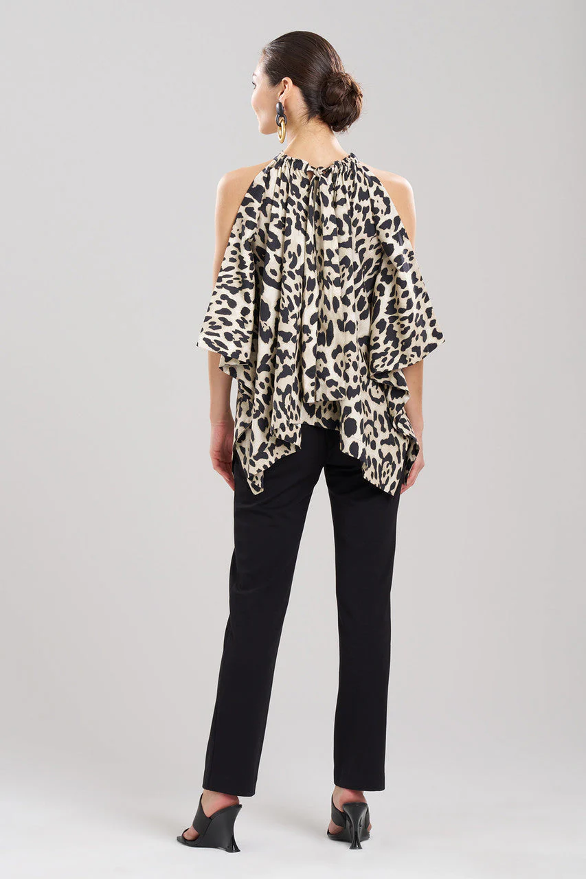 Jaguar Cotton Poplin Handkerchief Top - Image 2
