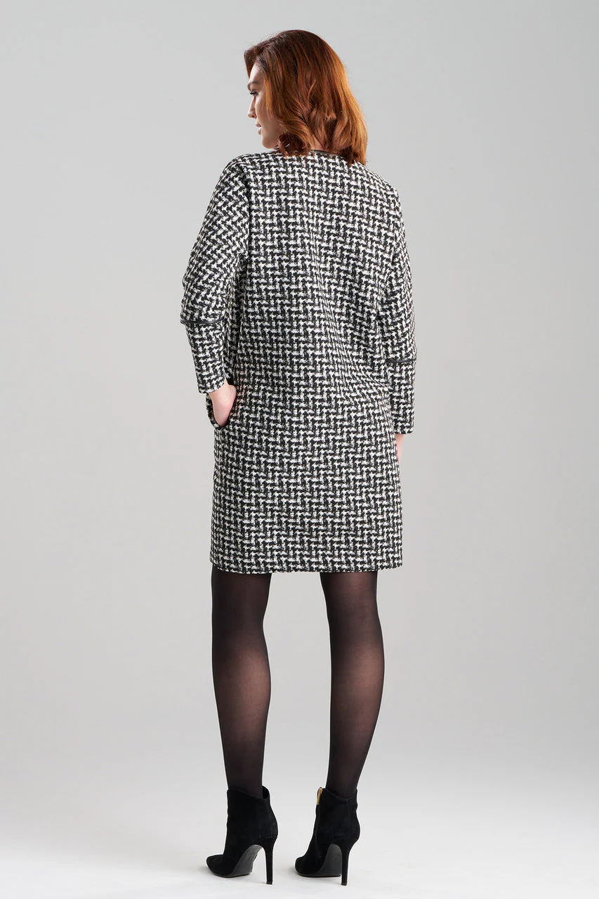 Japanese Check Wedge Dress - Image 3