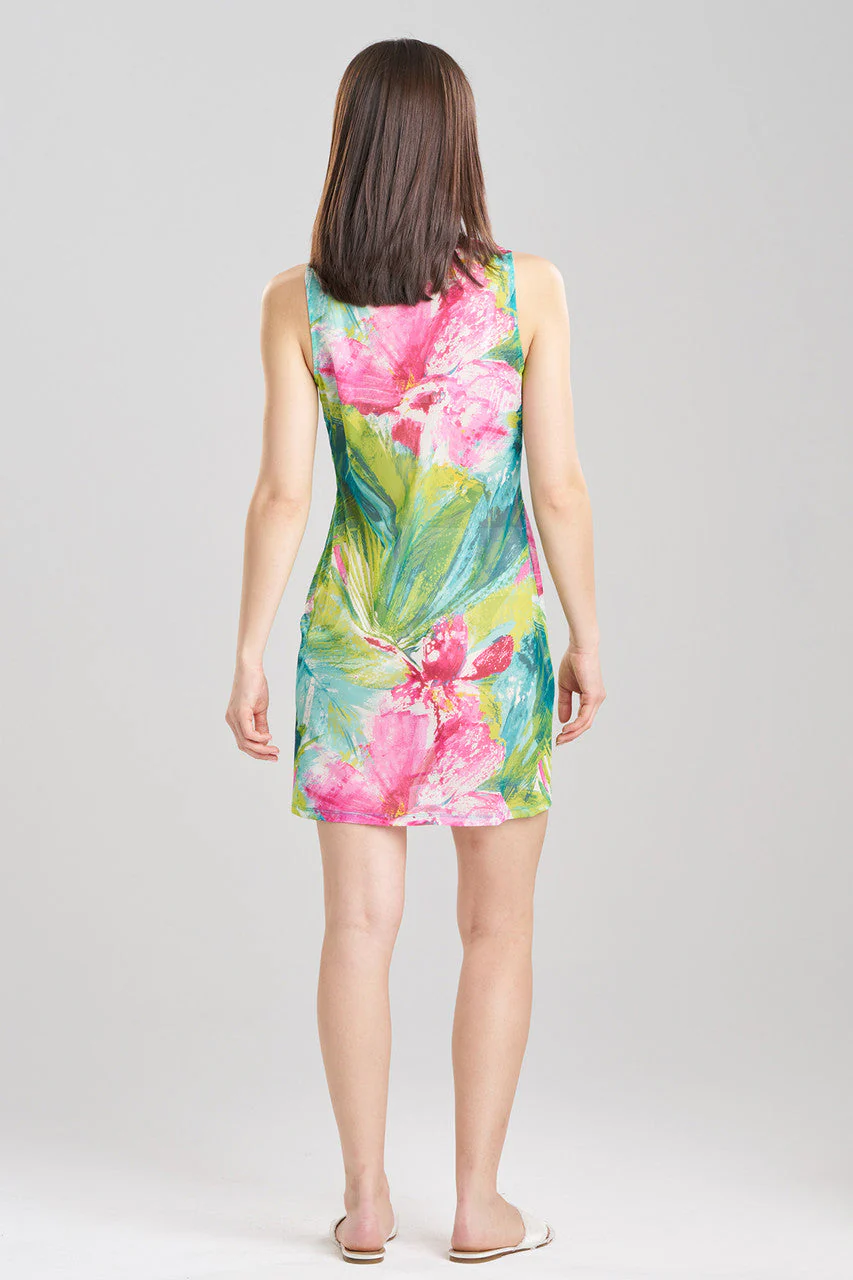 Jardin Sheer Cover-Up Dress - Image 3