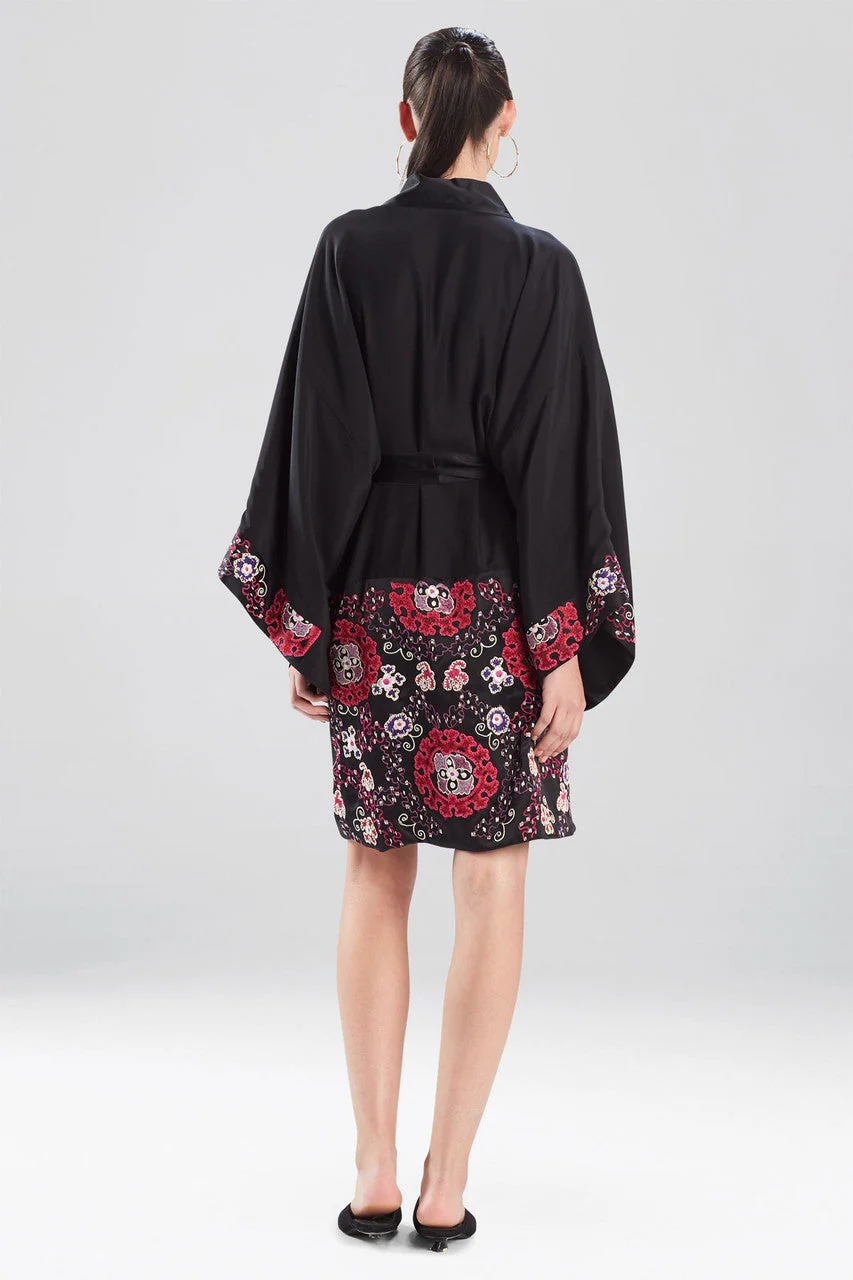 Kashmir Silk Embroidery Robe - Image 2