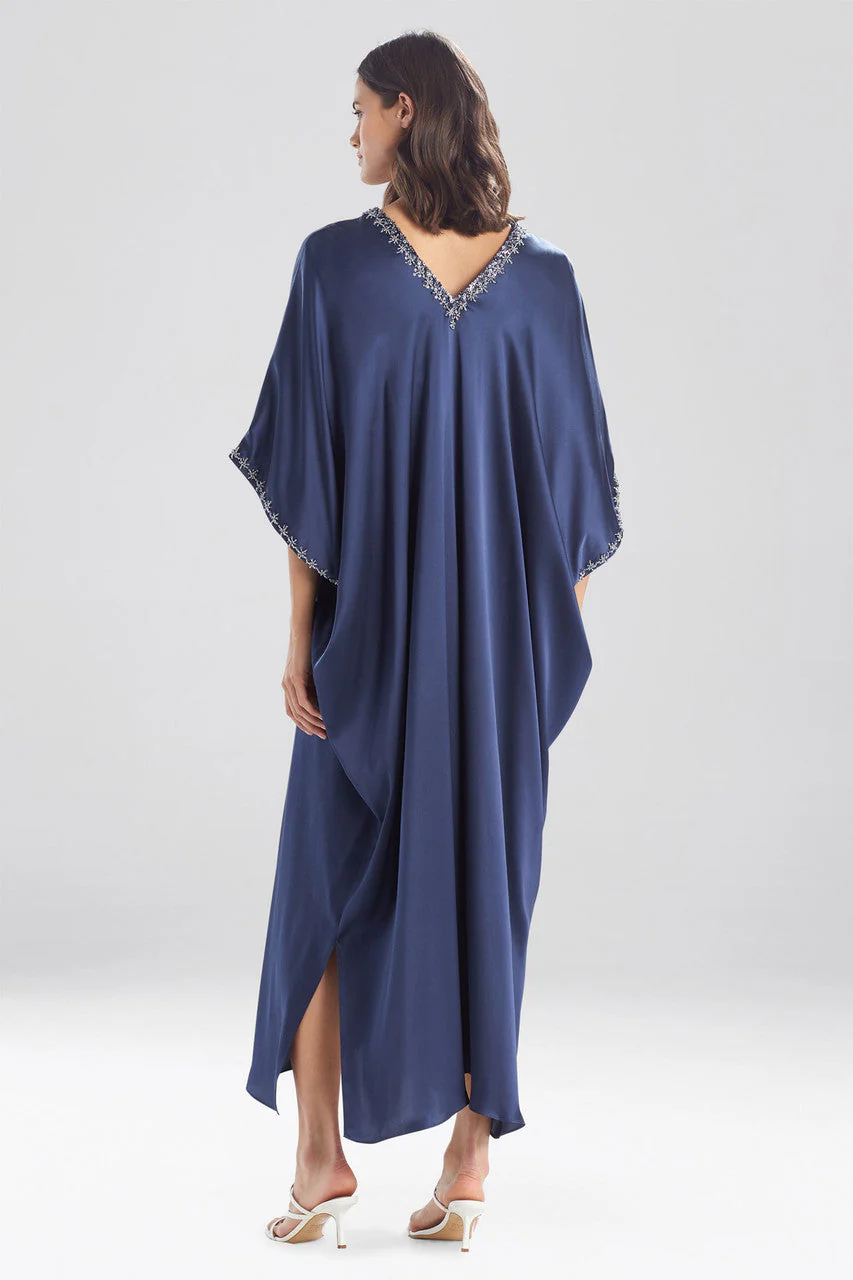 Key Essentials Beaded Silk Caftan - Image 3